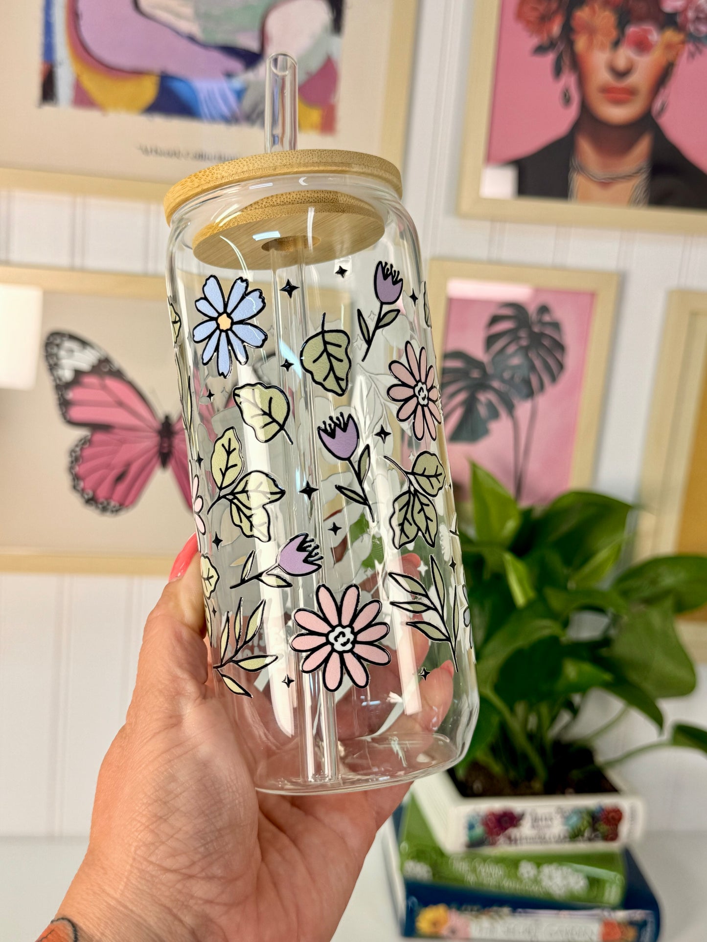 Death Before Decaf 20 oz Glass