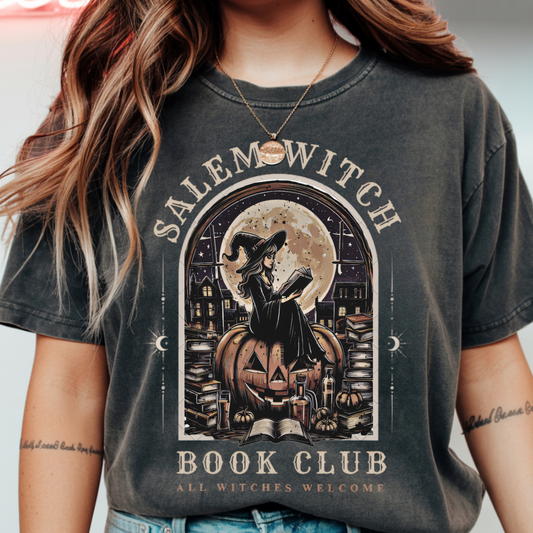 Salem Witch Book Club (Dark Grey)