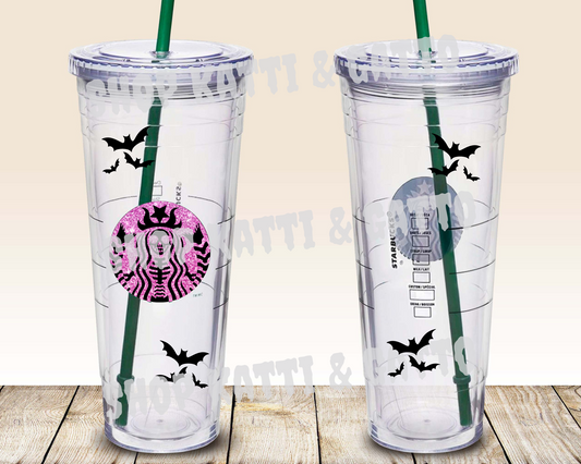 Handmade Customize Blood Drip Tumbler ~ Venti Tumbler