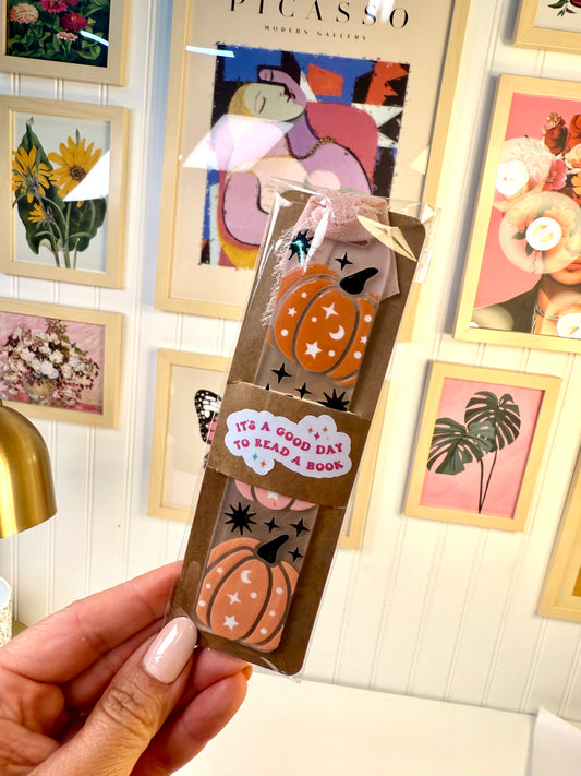 Magical Pumpkins Acrylic Bookmark