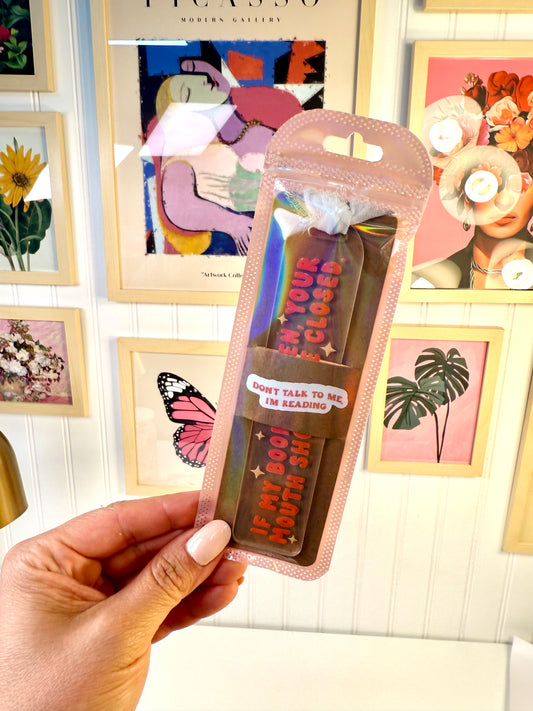 If My Book is Open Acrylic Bookmark